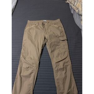 Ridgecut Toughwear Women Khaki Cargo Pants Size 16 Cotton Blend Casual Outdoor